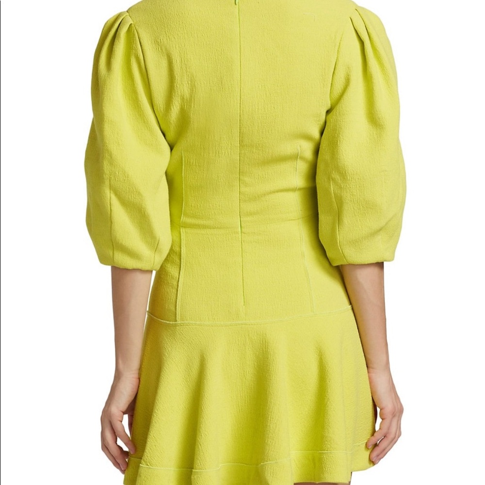 Jonathan Simkhai Kayleigh Ripple Crepe Mini Dress - Picture 4 of 10